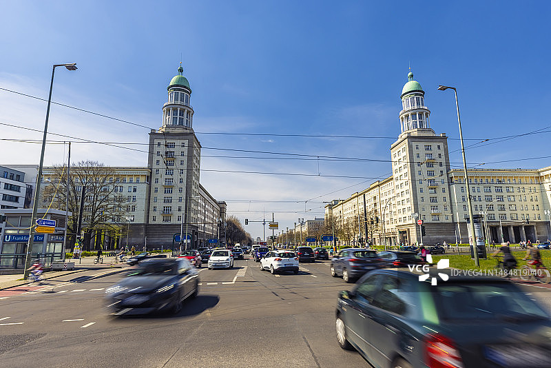 柏林法兰克福交通枢纽图片素材