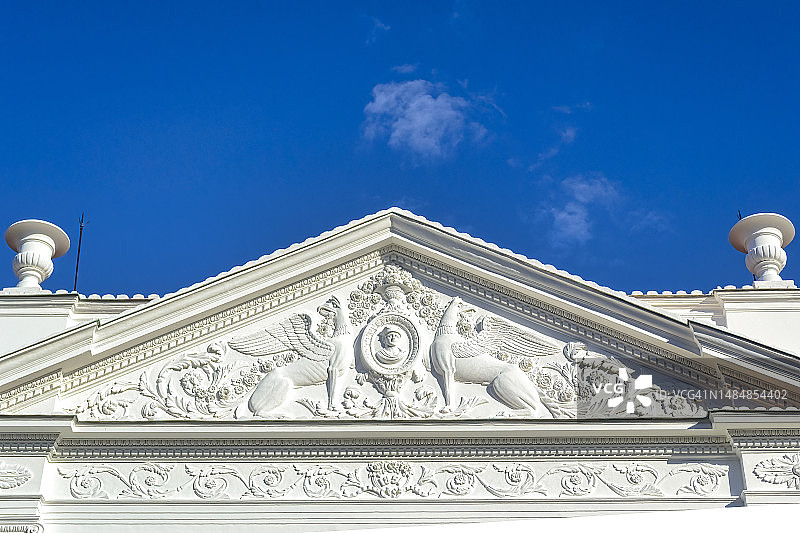 建筑柱头图片素材