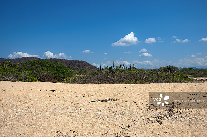 墨西哥瓦哈卡州华图尔科卡卡路塔海滩图片素材