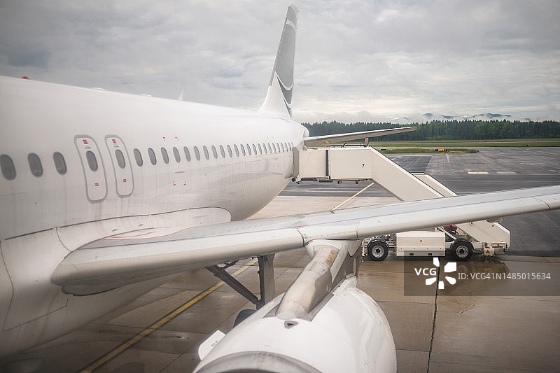 机场上的飞机图片素材