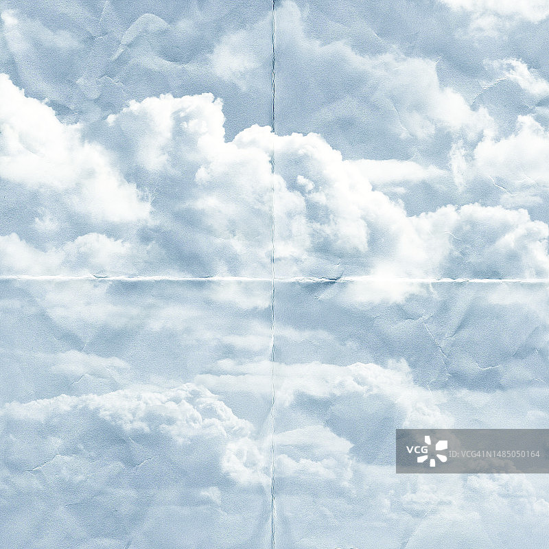 纸质天空图片素材