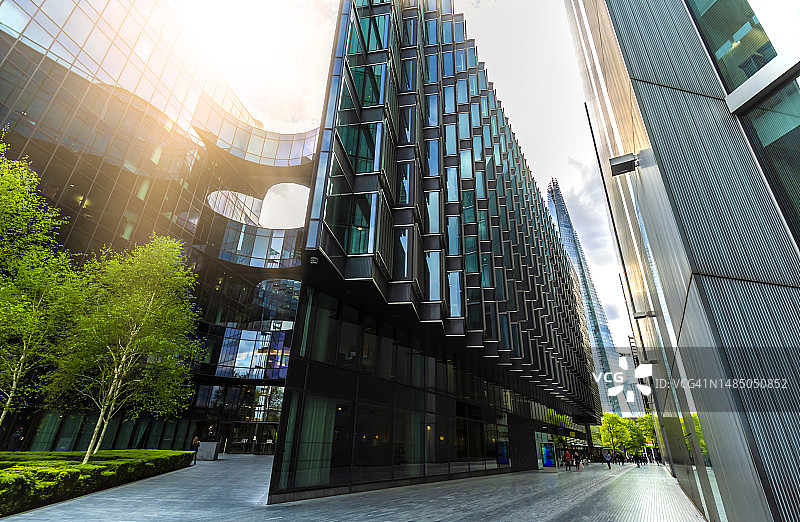 伦敦商业区图片素材