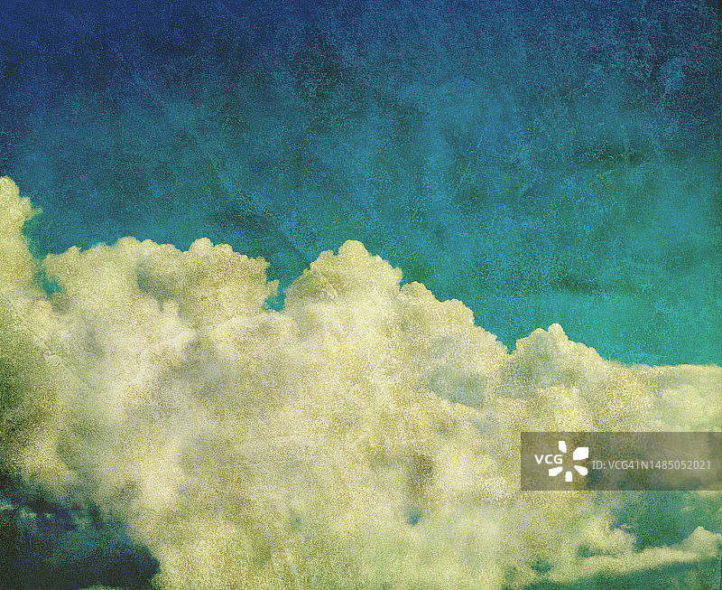 纹理纸上的天空图片素材