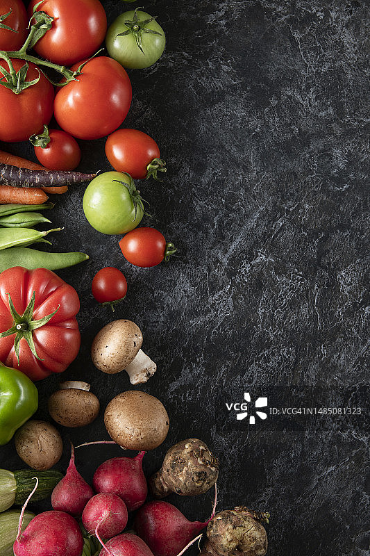 新鲜蔬菜背景图片素材