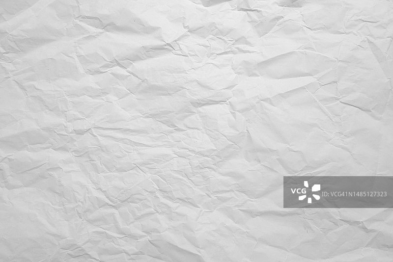 白色皱纸纹理图片素材