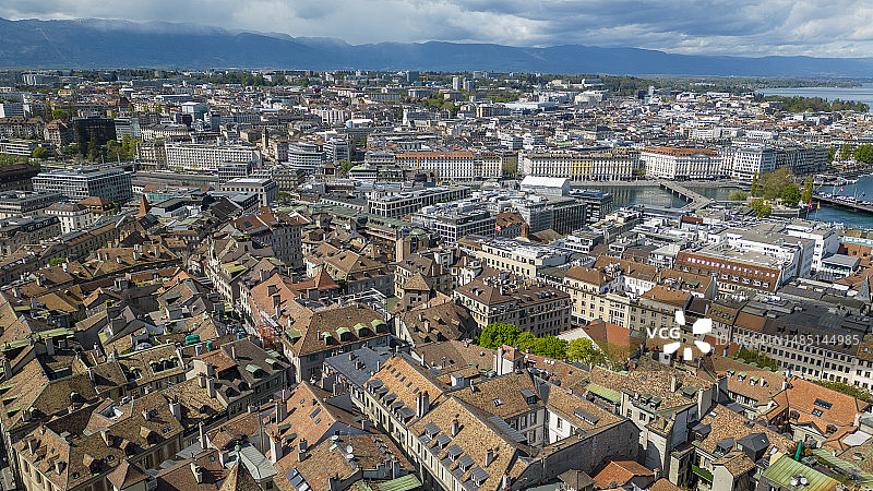 瑞士日内瓦城市风光图片素材