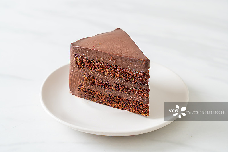 软巧克力层巧克力蛋糕图片素材