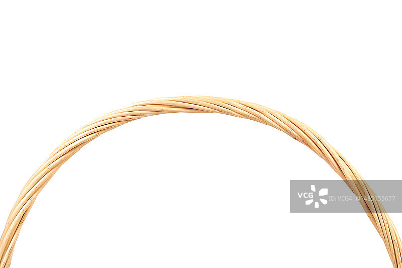 摩尔多瓦，白色背景下的麦穗特写图片素材