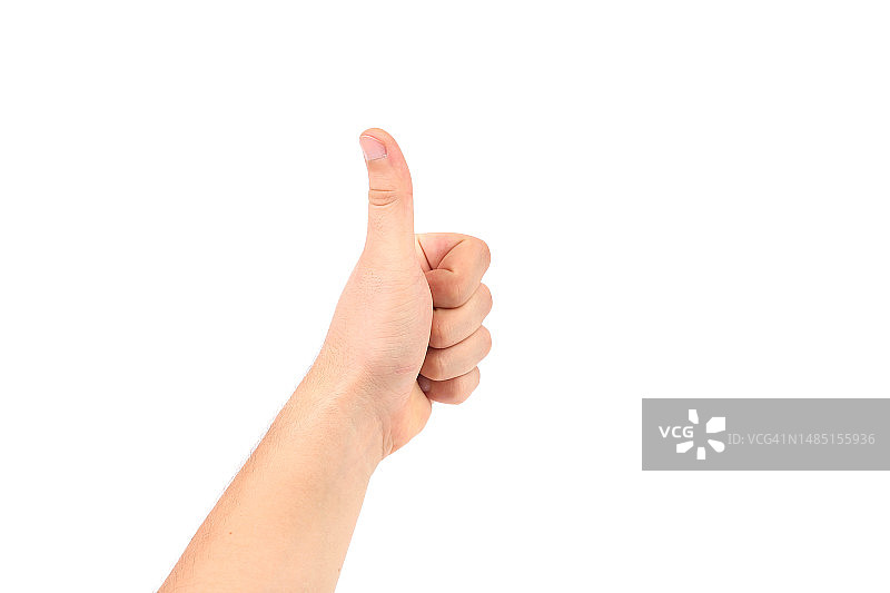 竖起大拇指图片素材