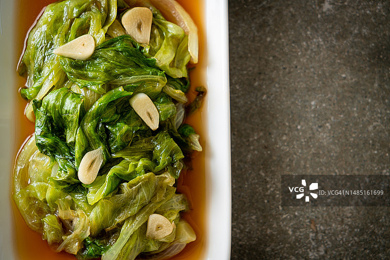 蚝油生菜图片素材