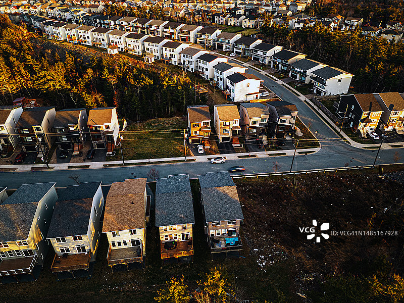 郊区景观图片素材