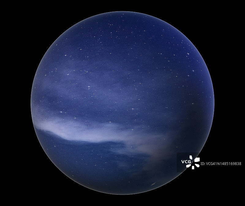 黑色背景上的地球和星空图片素材