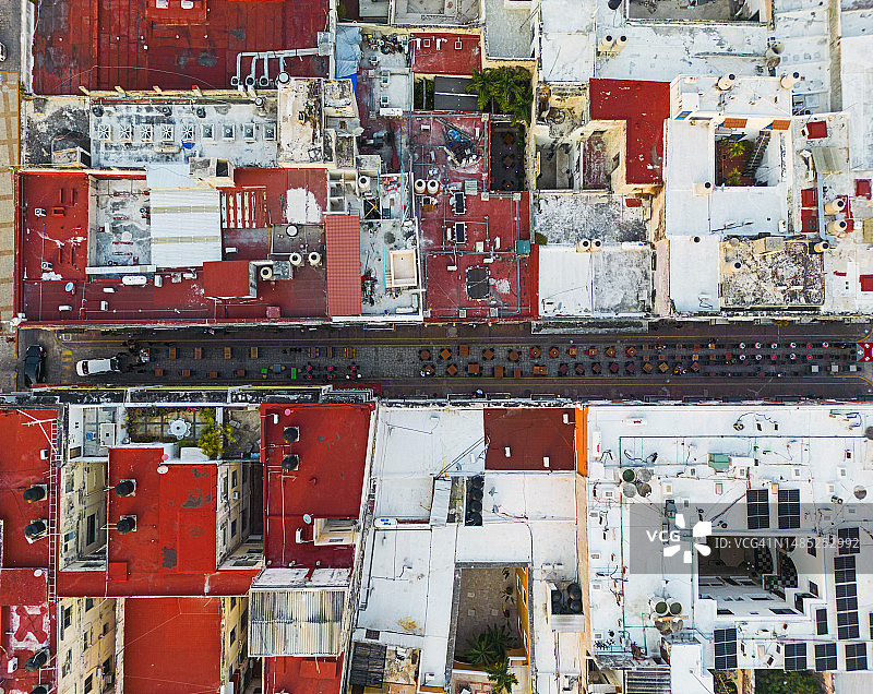 墨西哥坎佩切航拍图片素材