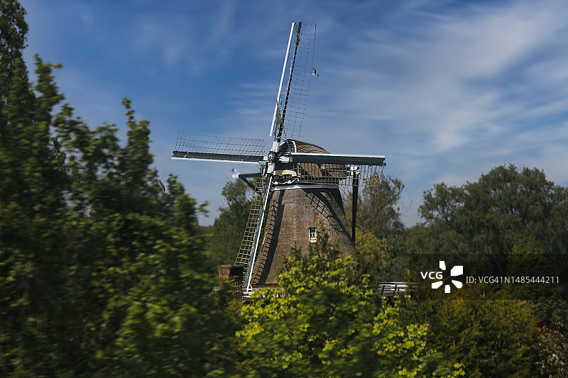 海德布洛姆磨坊历史风车图片素材