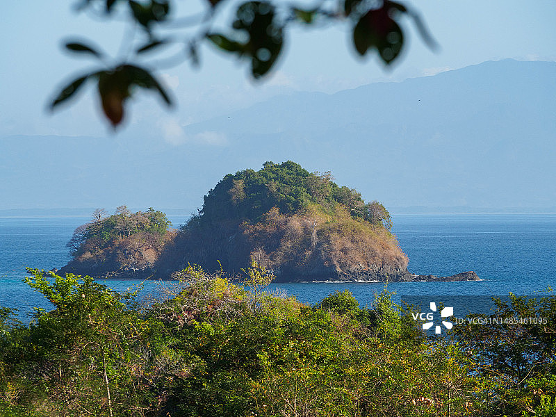 太平洋巴拿马海岸的塞卡斯群岛图片素材