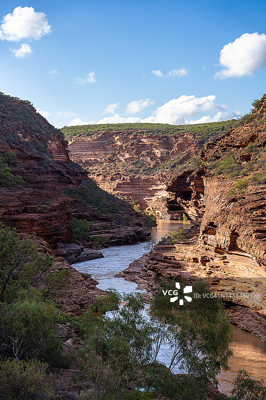 卡尔巴里国家公园山脉风光，澳大利亚西澳大利亚州图片素材