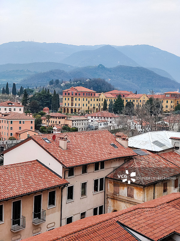 巴萨诺-德尔格拉帕的房屋图片素材