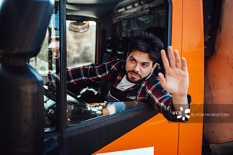 垃圾清运工人图片素材