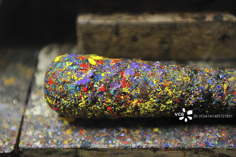 意大利佛罗伦萨工匠工作场景图片素材