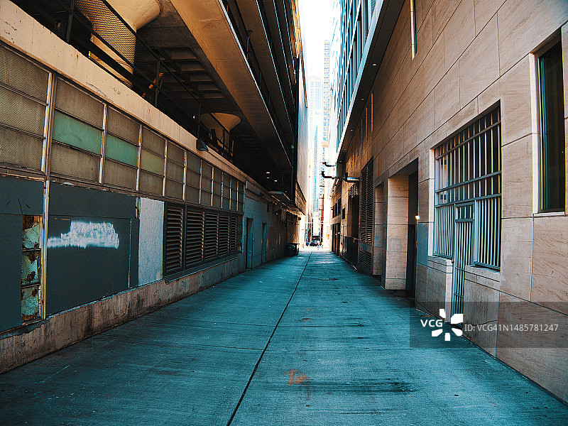 干净的小巷图片素材