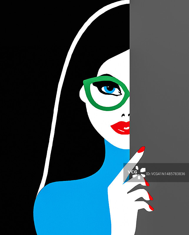 爱与性概念插画图片素材