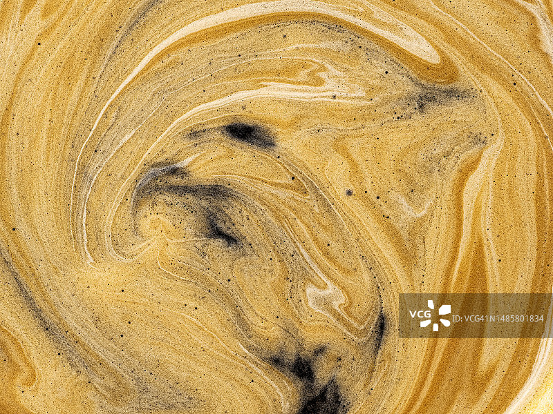 新鲜咖啡奶油纹理图片素材