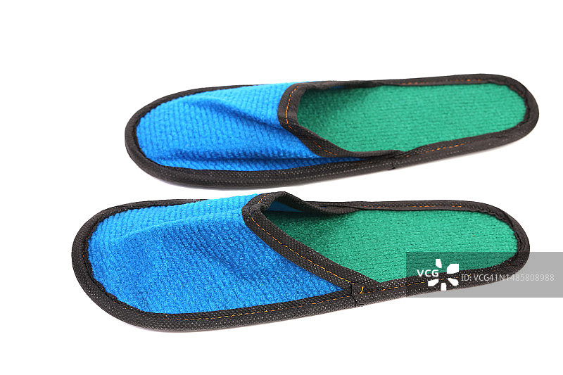 摩尔多瓦白色背景蓝色鞋子高角度视图图片素材