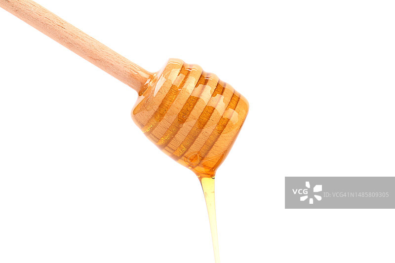 白底蜂蜜特写，摩尔多瓦图片素材