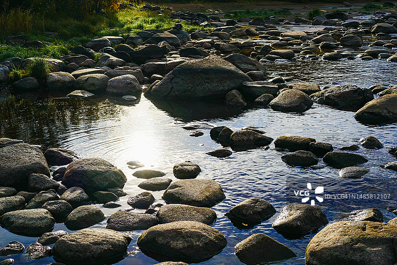 拉多加湖风光图片素材