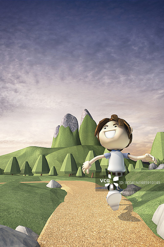 3D，人物，插图，物体图片素材