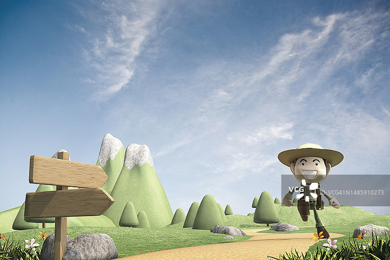 3D，人物，插图，物体图片素材