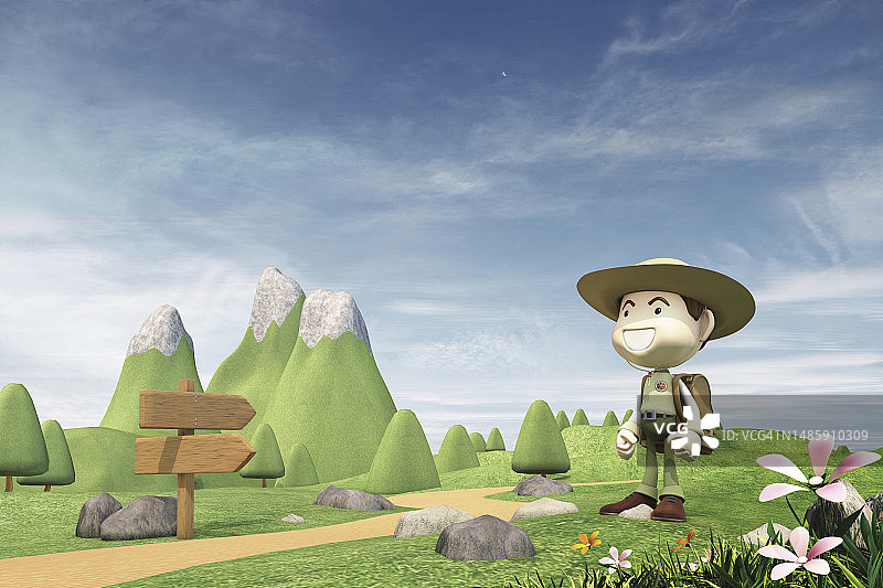 3D，人物，插图，物体图片素材