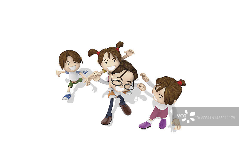 3D，人物，插图，物体图片素材