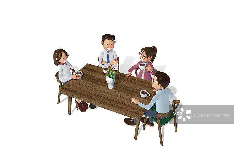 3D，人物，插图，物体图片素材