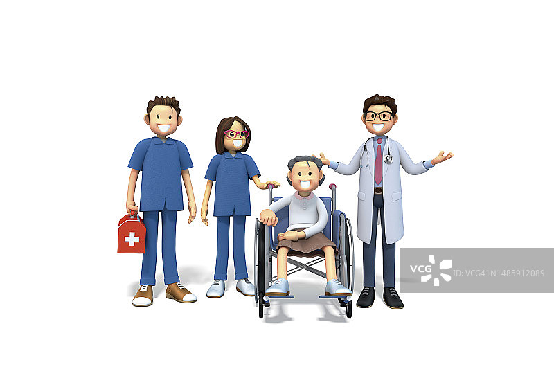 3D，人物，插图，物体图片素材