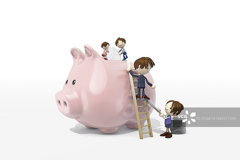 3D，人物，插图，物体图片素材