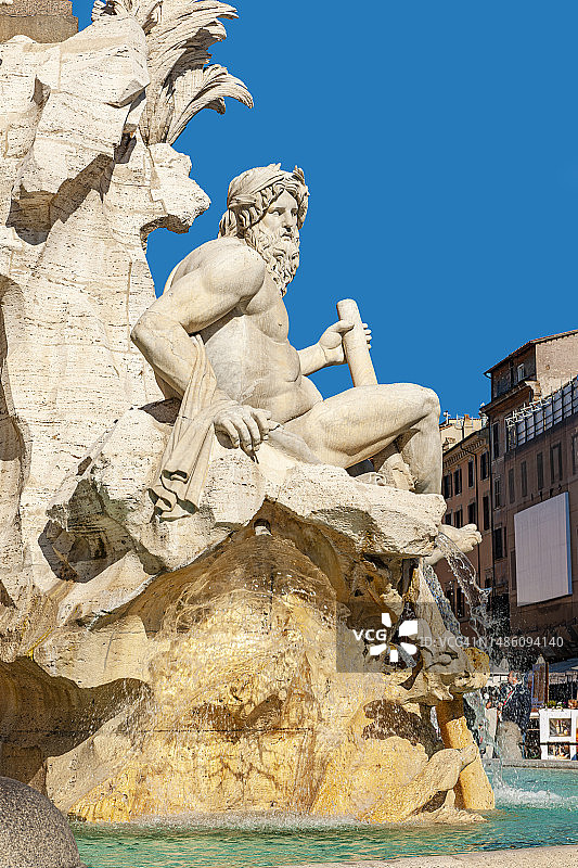 意大利罗马纳沃纳广场景色图片素材