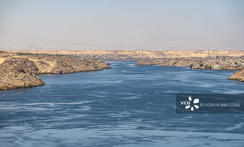 阿斯旺水坝图片素材