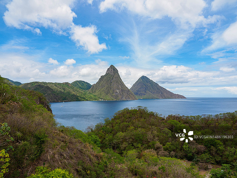 东加勒比海岛国圣卢西亚图片素材
