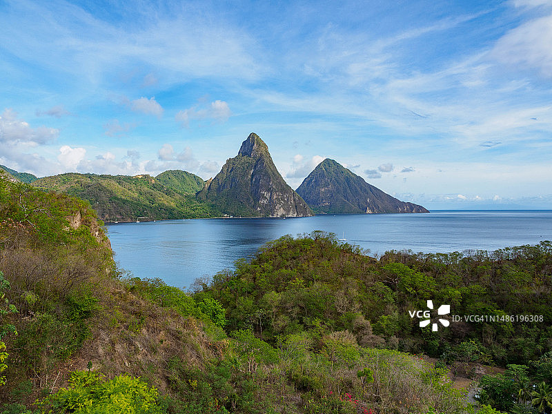 东加勒比海岛国圣卢西亚图片素材