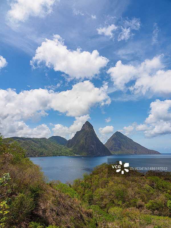 东加勒比海岛国圣卢西亚图片素材
