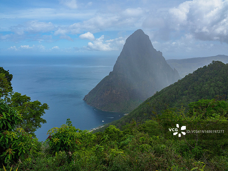 东加勒比海岛国圣卢西亚图片素材