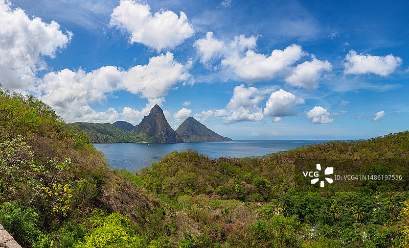 东加勒比海岛国圣卢西亚图片素材