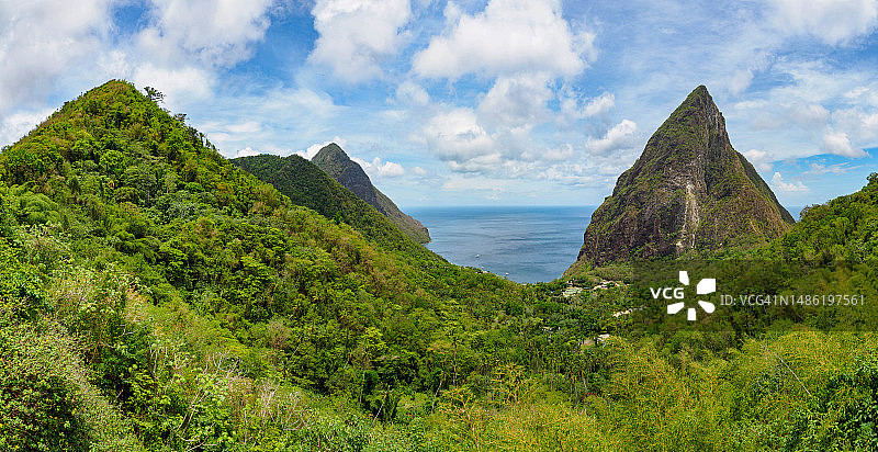 东加勒比海岛国圣卢西亚图片素材