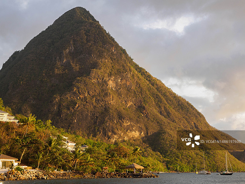 东加勒比海岛国圣卢西亚图片素材