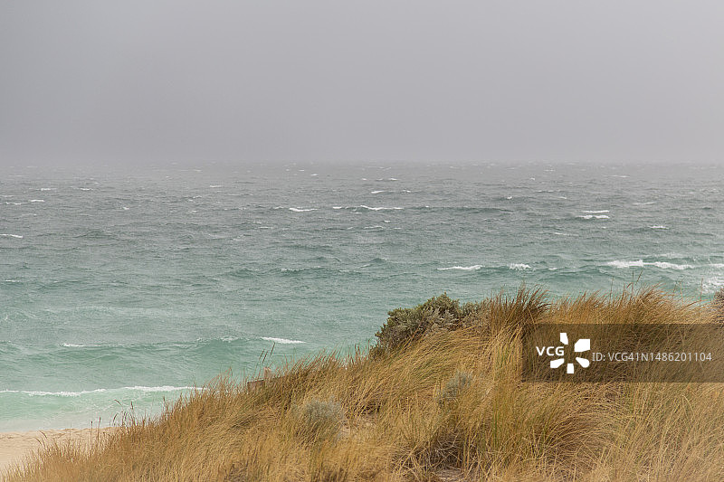 潮湿的海岸日图片素材