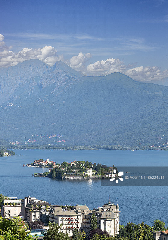 意大利马焦雷湖博罗梅奥群岛图片素材