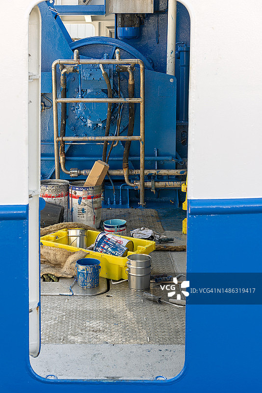 船只的矩形开口图片素材