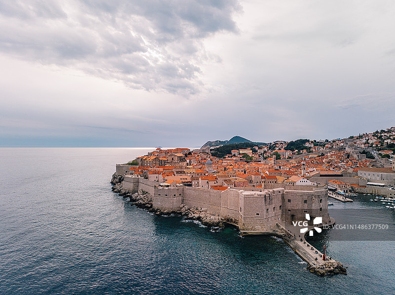 克罗地亚 杜布罗夫尼克图片素材