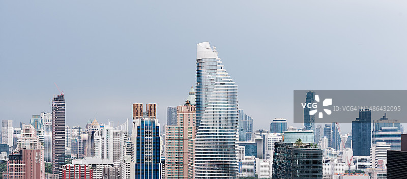 曼谷城市天际线图片素材